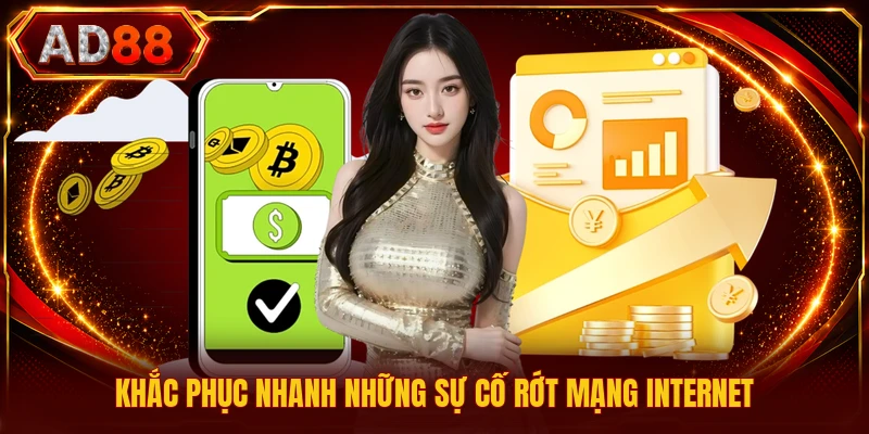 Khắc phục nhanh những sự cố rớt mạng internet