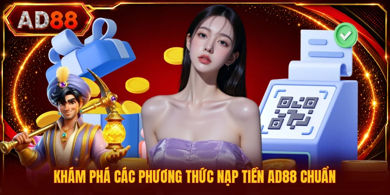 Khám phá các phương thức nạp tiền AD88 chuẩn