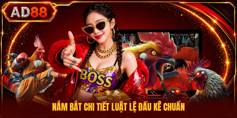 Nắm bắt chi tiết luật lệ đấu kê chuẩn