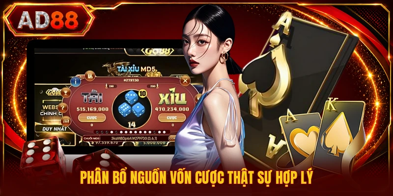 Phân bổ nguồn vốn cược thật sự hợp lý