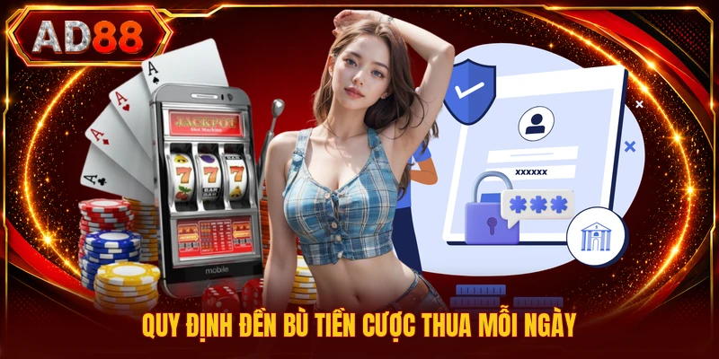 Quy định đền bù tiền cược thua mỗi ngày